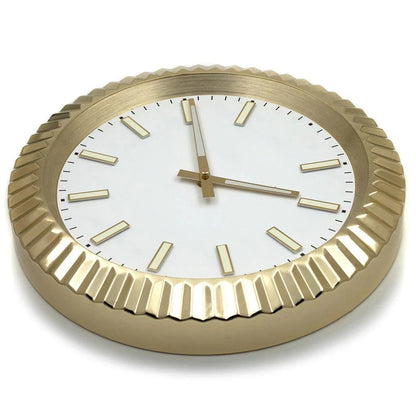 Fluted Bezel "Gold/White"