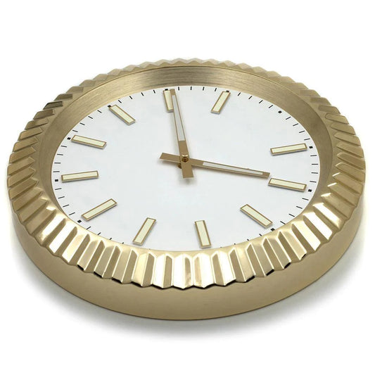 Fluted Bezel "Gold/White"